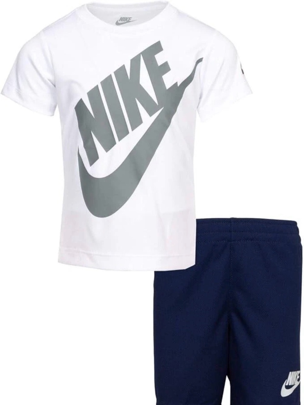 Nike boys Dri-fit Sportswear T-shirt & Mesh Shorts 2-piece Set Size 2T toddler